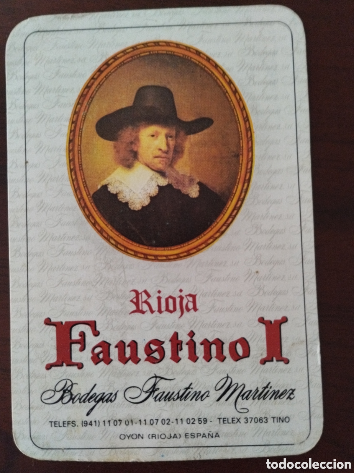 Collezionismo Calendari: Calendario de a&ntilde;adas Faustino 1 de la rioja