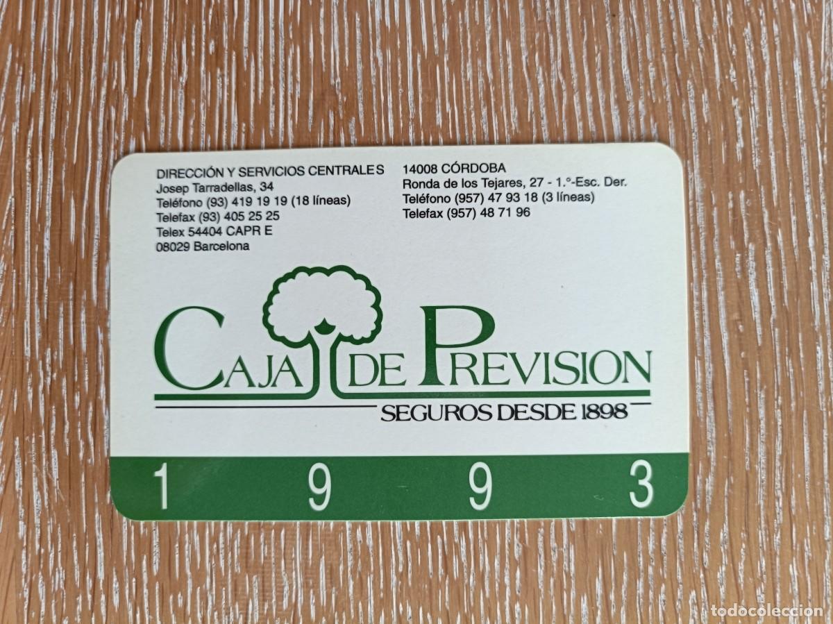 Collezionismo Calendari: CALENDARIO BOLSILLO - A&Ntilde;O 1993 - CAJA DE PREVISI&Oacute;N - SEGUROS