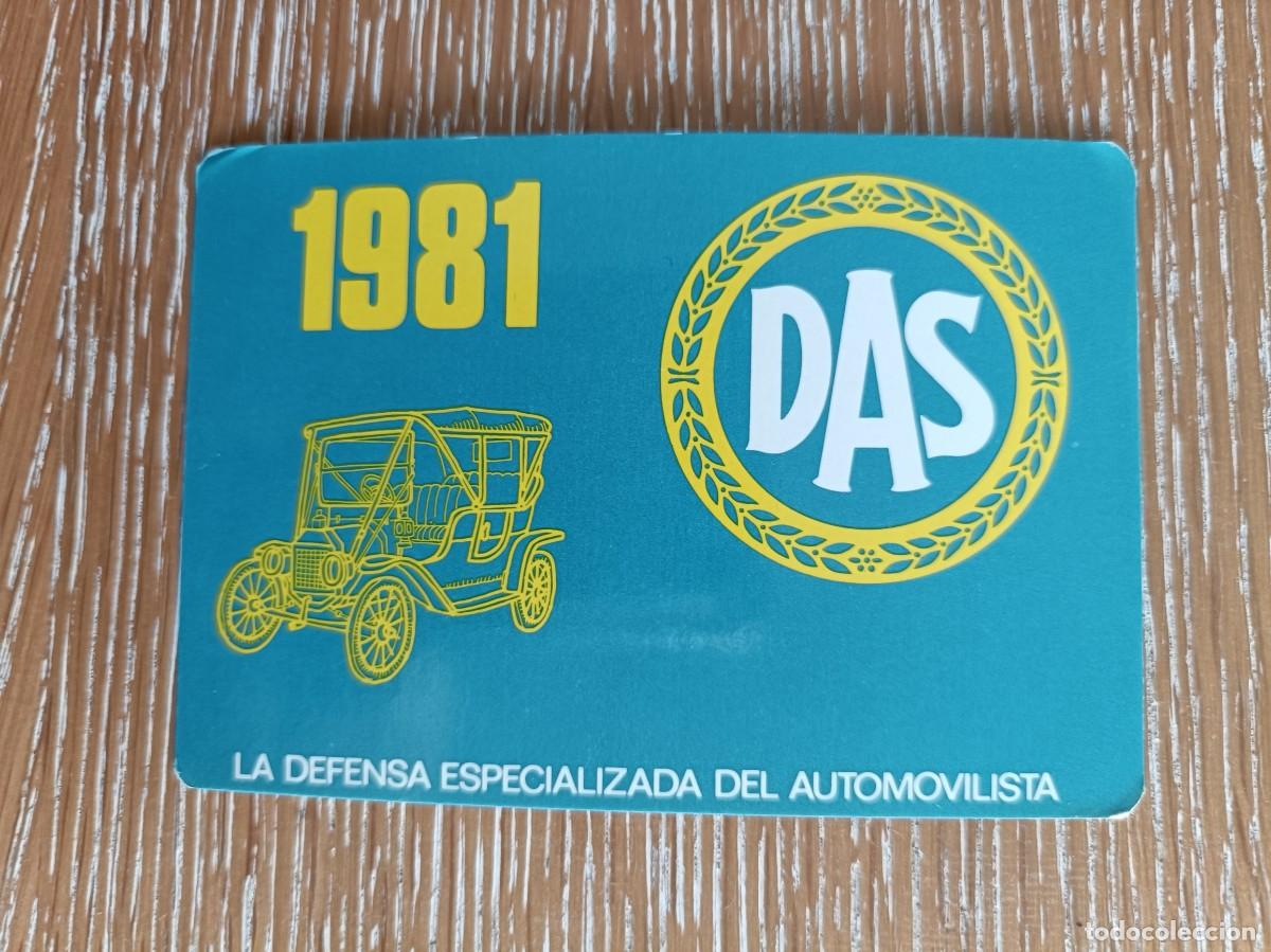 Sammeln von Kalendern: CALENDARIO BOLSILLO - A&Ntilde;O 1981 - DAS SEGURO
