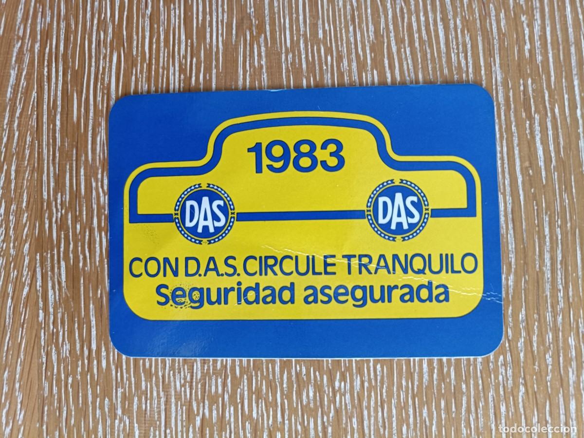 Colecionismo Calend&aacute;rios: CALENDARIO BOLSILLO - A&Ntilde;O 1983 - DAS SEGURO