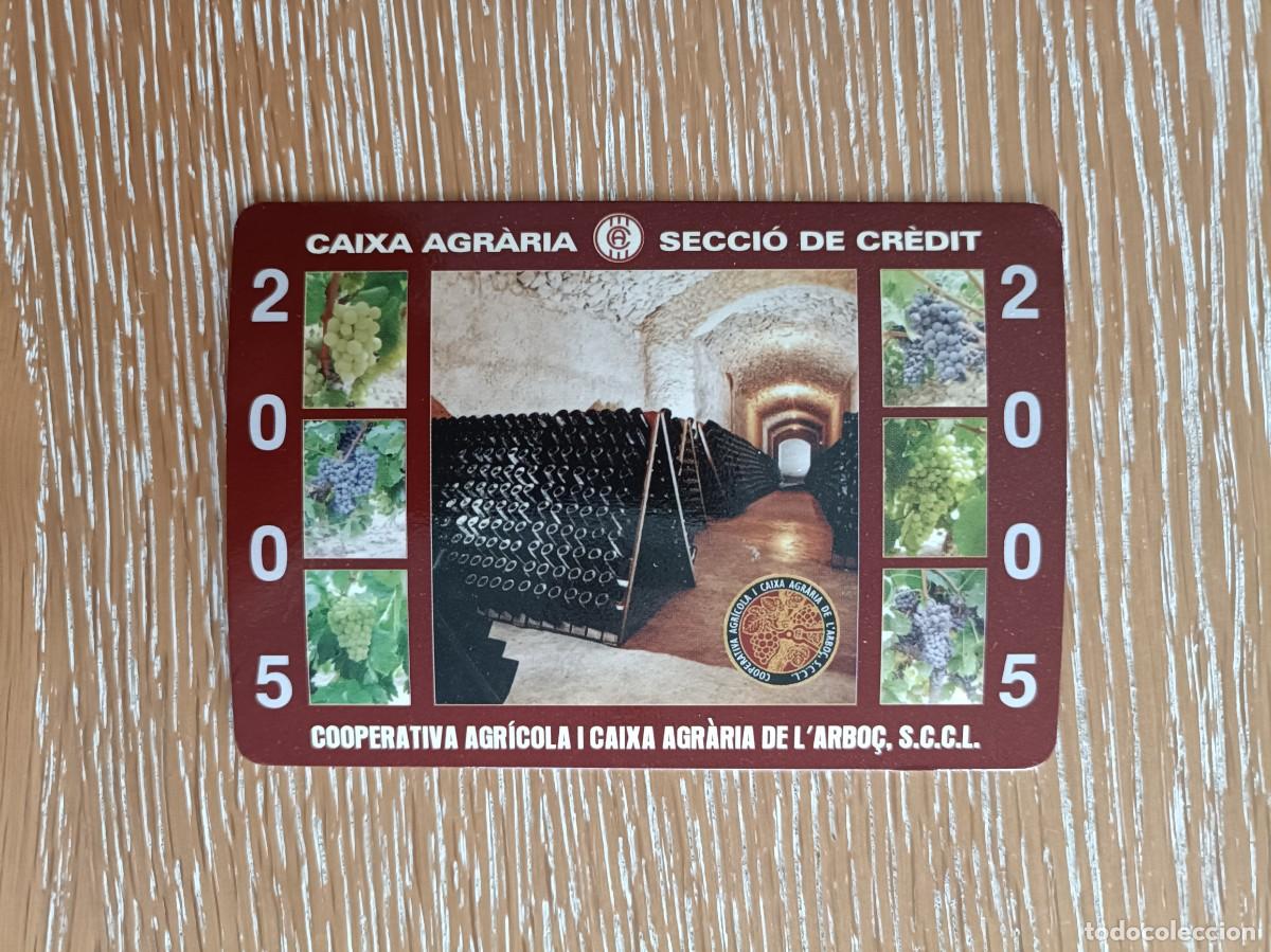 Sammeln von Kalendern: CALENDARIO BOLSILLO - A&Ntilde;O 2005 - COOPERATIVA AGRICOLA I CAIXA AGRARIA DE L'ARBO&Ccedil; - BANCO CAJA