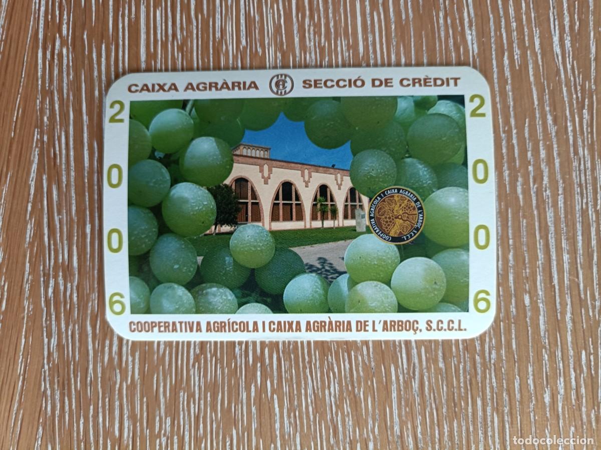 Sammeln von Kalendern: CALENDARIO BOLSILLO - A&Ntilde;O 2006 - COOPERATIVA AGRICOLA I CAIXA AGRARIA DE L'ARBO&Ccedil; - BANCO CAJA