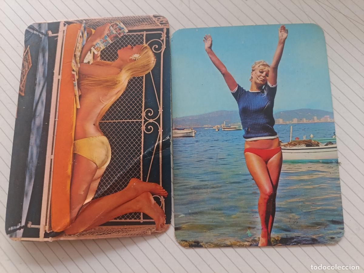 Coleccionismo calendarios: 2 calendarios de chicas, 1970 y 1973