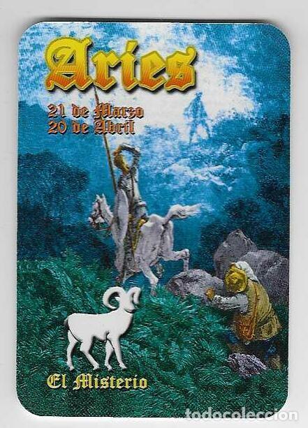 Coleccionismo calendarios: CALENDARIO DE BOLSILLO SERIE EDIJAR A&Ntilde;O 2004 HOR&Oacute;SCOPOS - ARIES - VER FOTO REVERSO