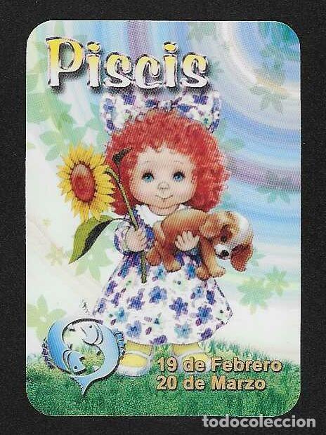 Coleccionismo calendarios: CALENDARIO DE BOLSILLO SERIE EDIJAR A&Ntilde;O 2006 HOR&Oacute;SCOPOS - PISCIS - SIN PUBLICIDAD - VER FOTO REVERSO