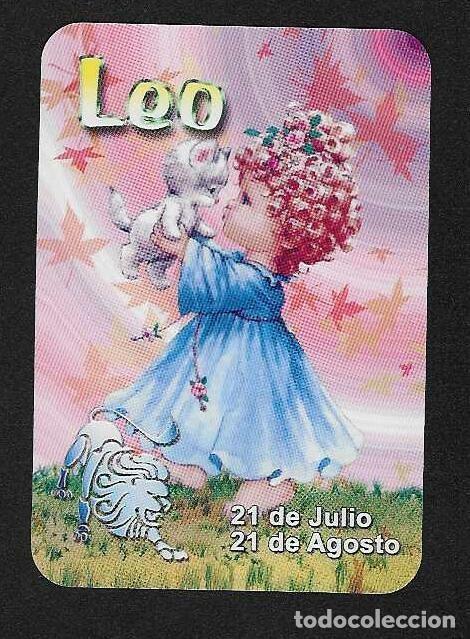 Coleccionismo calendarios: CALENDARIO DE BOLSILLO SERIE EDIJAR A&Ntilde;O 2006 HOR&Oacute;SCOPOS - LEO - SIN PUBLICIDAD - VER FOTO REVERSO