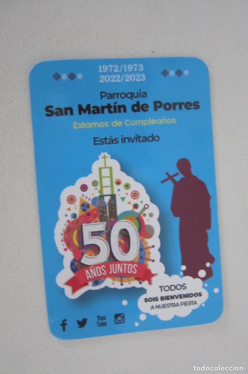 Coleccionismo calendarios: Calendario San Mart&iacute;n de Porres 2022
