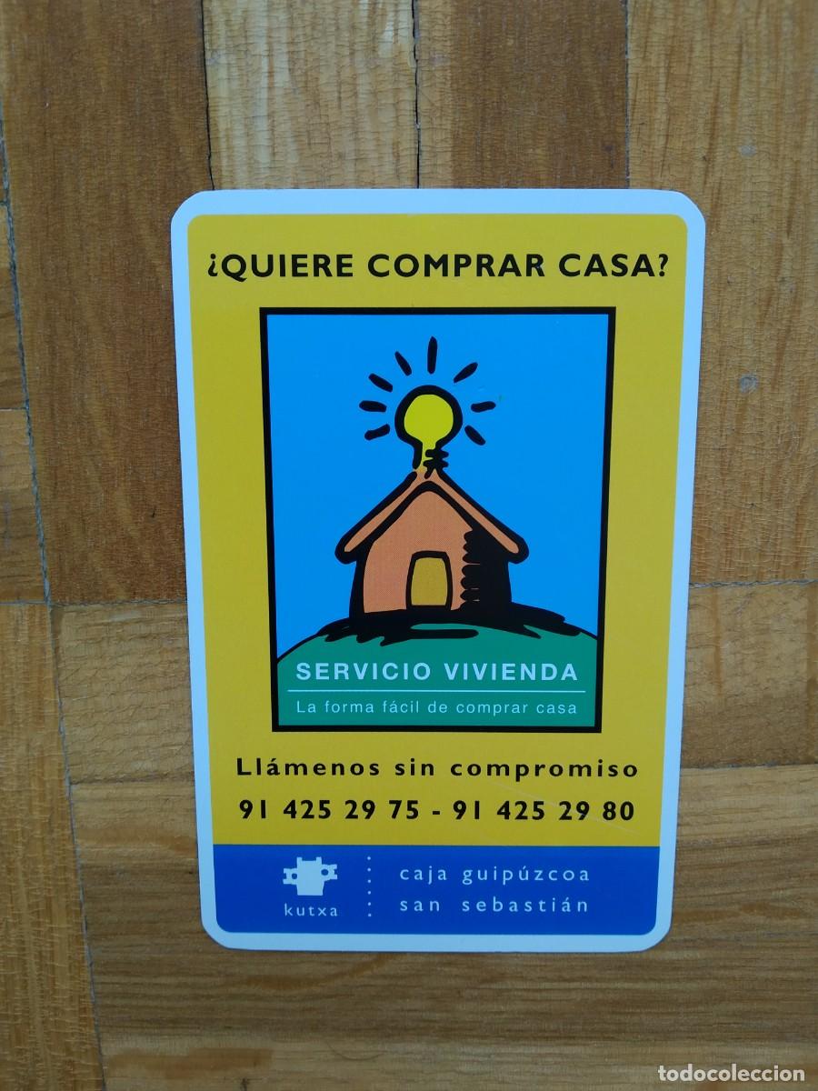 Collectables Calendars: CALENDARIO DE BANCOS Y CAJAS KUTXA CAJA GUIPUZCOA SAN SEBASTIAN NAIPE COMAS A&Ntilde;O 2001 VER FOTOS