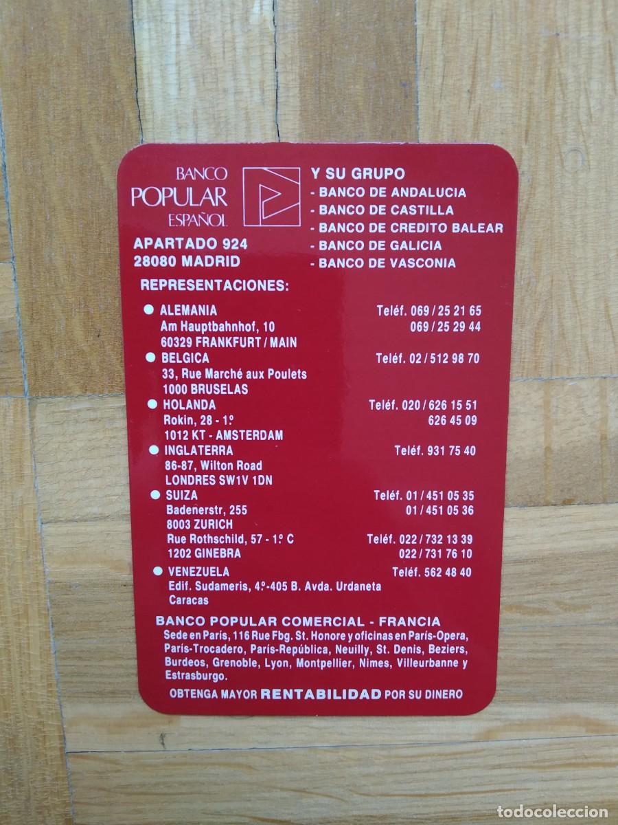 Coleccionismo calendarios: CALENDARIO DE BANCOS Y CAJAS BANCO POPULAR ESPA&Ntilde;OL A&Ntilde;O 1994 VER FOTOS