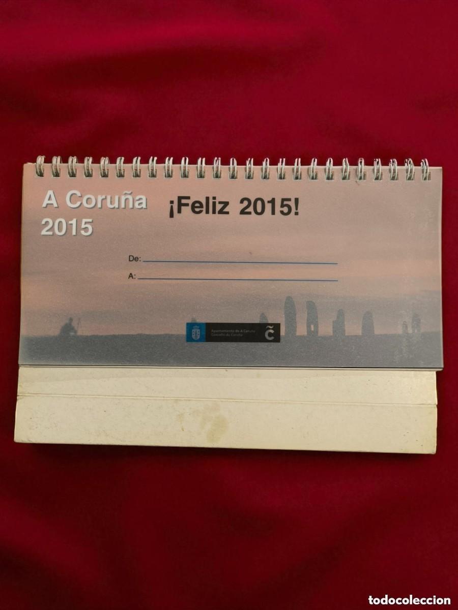 Collectables Calendars: Calendario De Sobremesa A Coru&ntilde;a 2015 &ndash; Postal Viva De Una Ciudad Atl&aacute;ntica