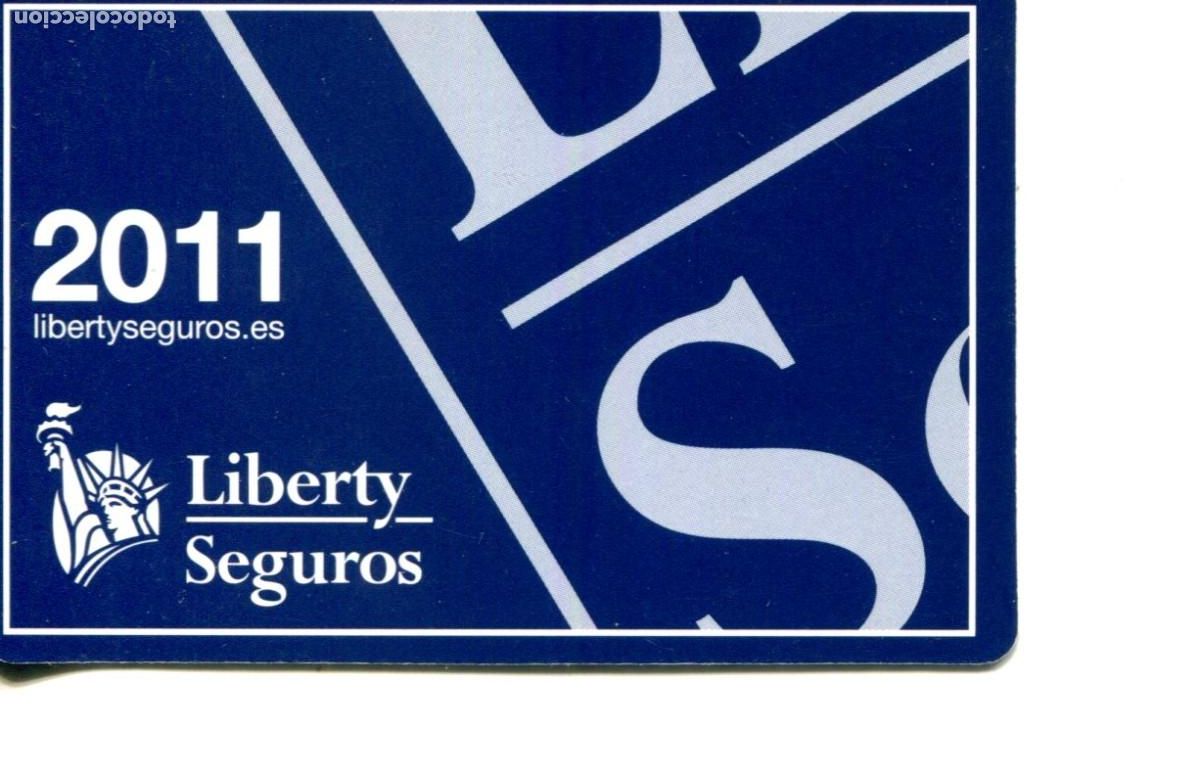 Coleccionismo calendarios: Calendario de bolsillo publicitario liberty seguros 2011