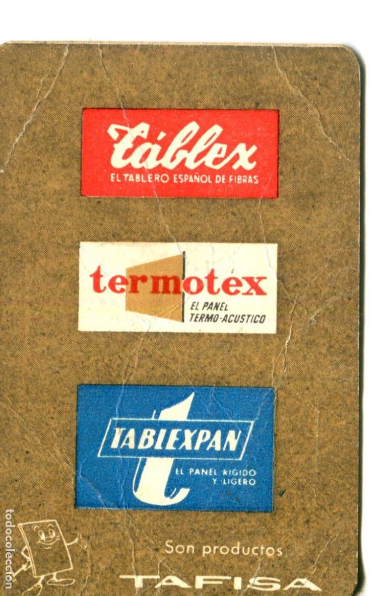 Coleccionismo calendarios: CALENDARIO TAFISA - TABLERO DE FIBRA TABLEX TERMOTEX Y TABLEXPAN A&Ntilde;O 1963 - VER FOTOS