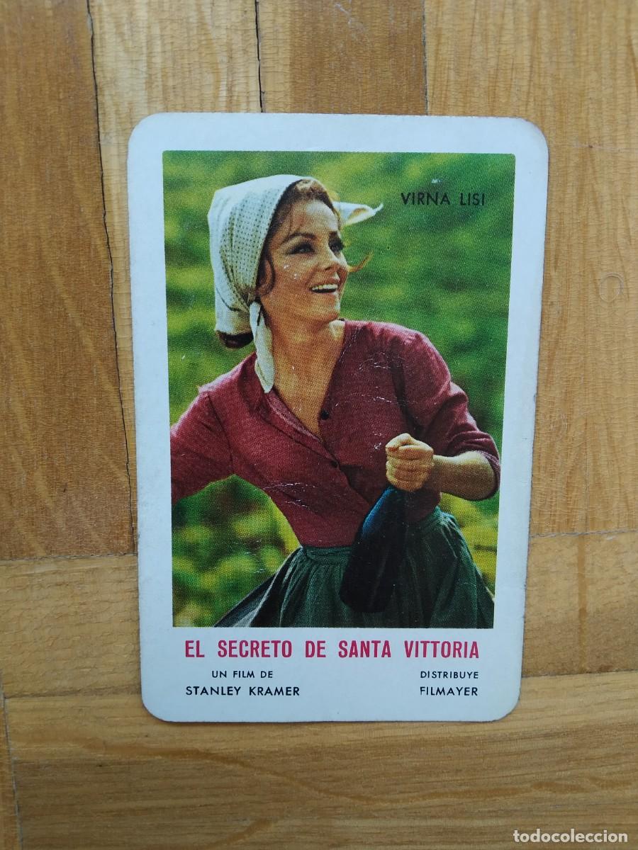 Colecionismo Calend&aacute;rios: CALENDARIO FOURNIER PROGRAMA CINE EL SECRETO DE SANTA VITTORIA A&Ntilde;O 1971 VER FOTOS