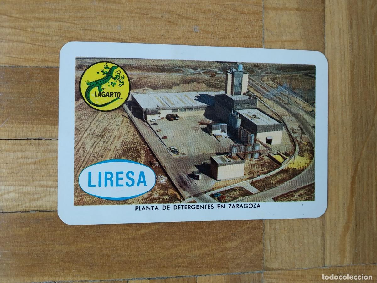 Colecionismo Calend&aacute;rios: CALENDARIO FOURNIER JABON LAGARTO. LIRESA. ZARAGOZA A&Ntilde;O 1976 VER FOTOS