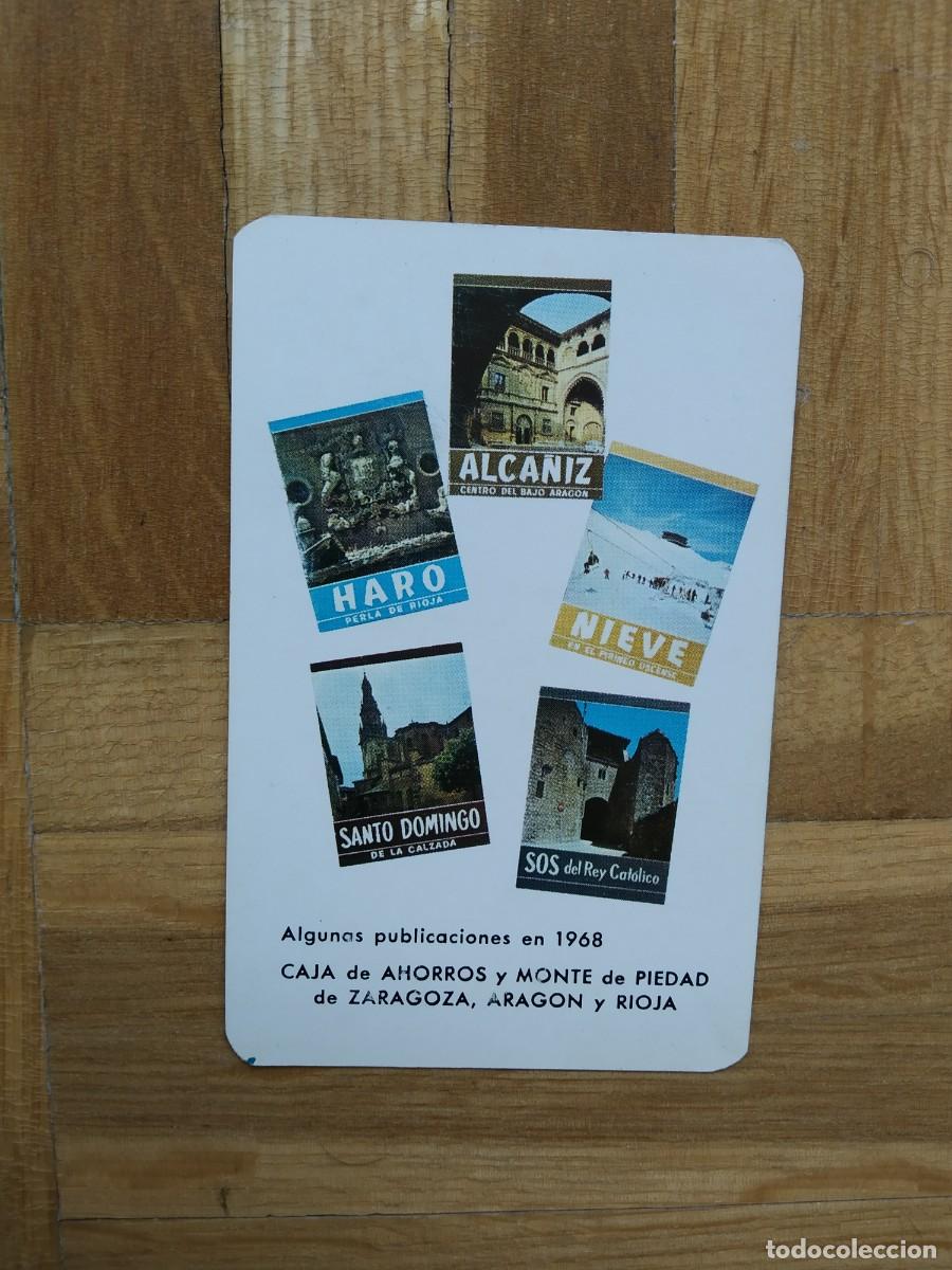 Colecionismo Calend&aacute;rios: CALENDARIO DE BANCOS Y CAJAS. CAJA DE AHORROS DE ZARAGOZA ARAGON Y RIOJA A&Ntilde;O 1969 VER FOTOS