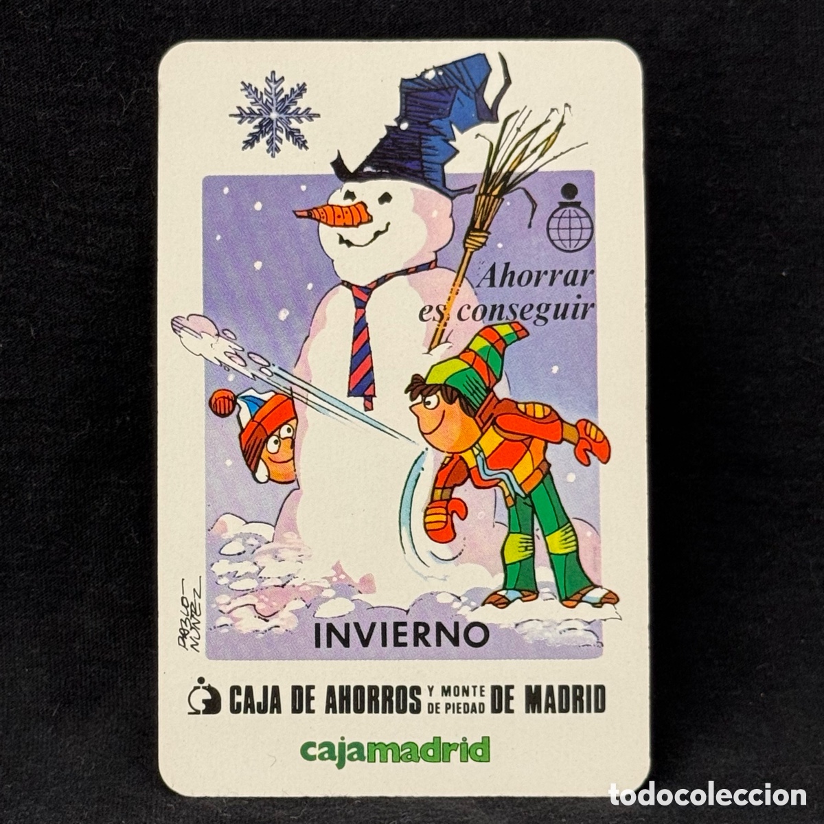 Sammeln von Kalendern: CALENDARIO BOLSILLO FOURNIER 1983 CAJA AHORROS MONTE PIEDAD MADRID