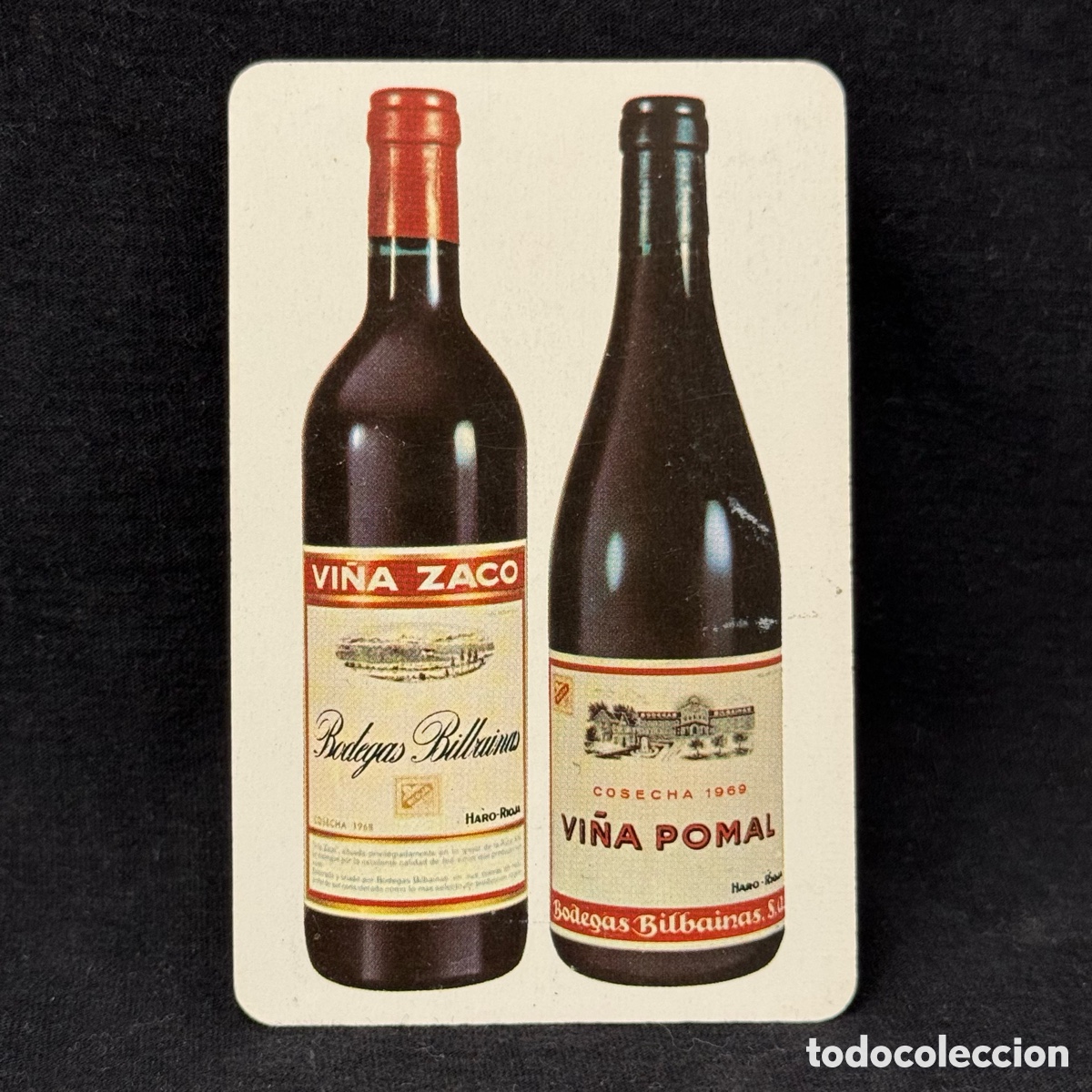 Colecionismo Calend&aacute;rios: CALENDARIO BOLSILLO FOURNIER 1982 VI&Ntilde;A ZACO VI&Ntilde;A POMAL BODEGAS BILBAINAS
