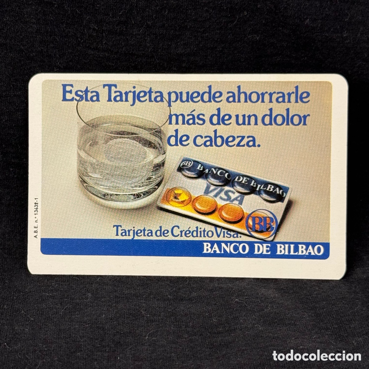 Colecionismo Calend&aacute;rios: CALENDARIO BOLSILLO FOURNIER 1982 BANCO DE BILBAO