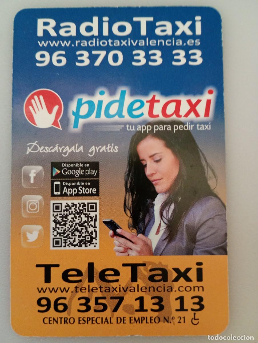 Coleccionismo calendarios: Calendario 2019 Publicidad RADIO TAXI VALENCIA
