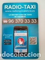 Coleccionismo calendarios: Calendario 2017 Publicidad RADIO TAXI VALENCIA