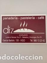 Coleccionismo calendarios: Calendario 2020 Publicidad PANADER&Iacute;A DIZ VIGO
