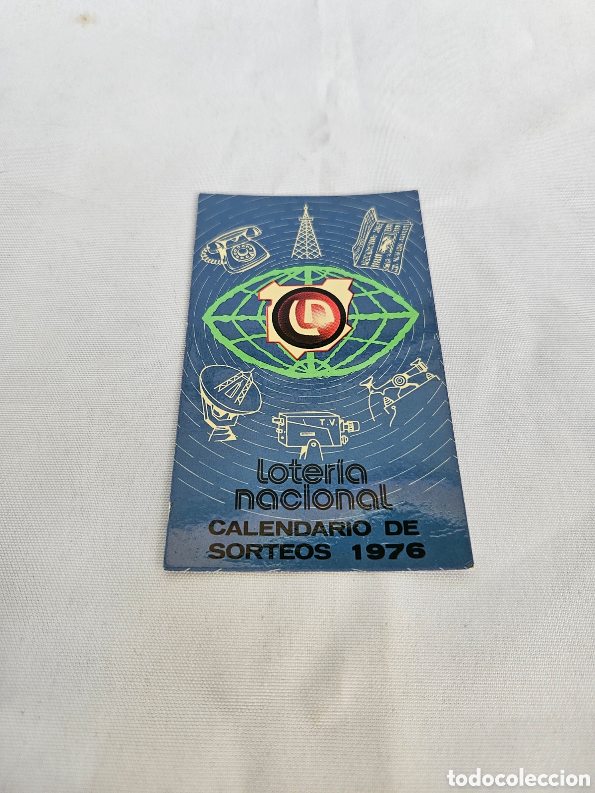 Coleccionismo calendarios: CALENDARIO PUBLICIDAD LOTERIA NACIONAL. CALENDARIO DE SORTEOS 1976