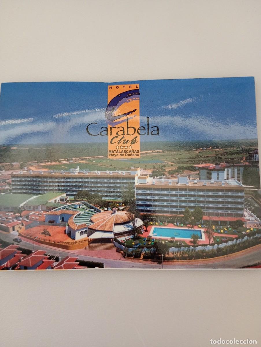 Coleccionismo calendarios: Calendario 2002 Publicidad CARABELA CLUB HUELVA