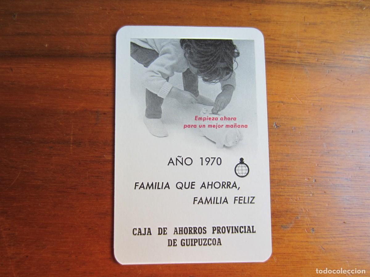 Colecionismo Calend&aacute;rios: CALENDARIO FOURNIER-CAJA PROVINCIAL DE GUIPUZCOA-DEL 1970 VER FOTOS