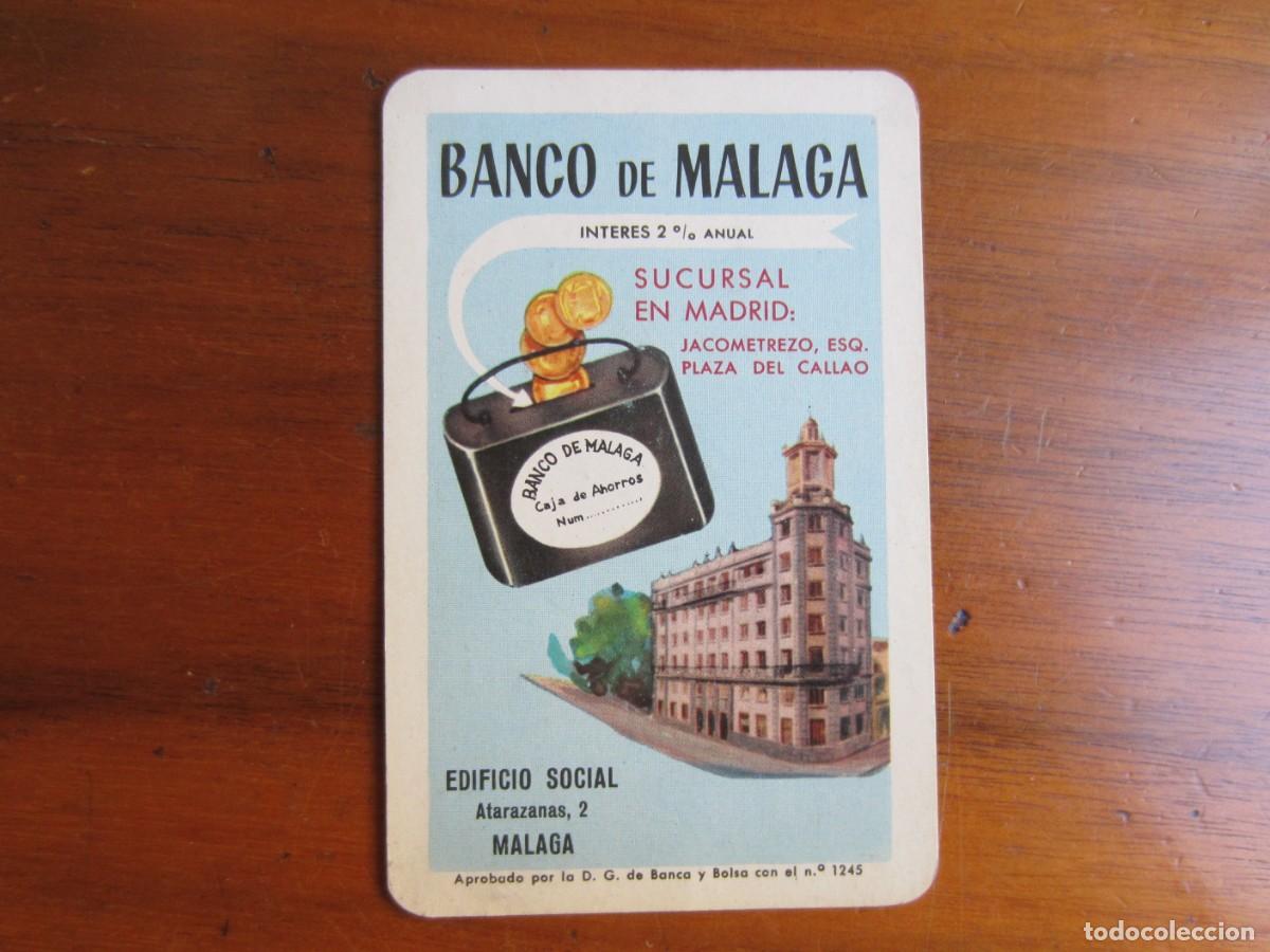 Sammeln von Kalendern: CALENDARIO FOURNIER-BANCO DE MALAGA-DEL 1960 VER FOTOS