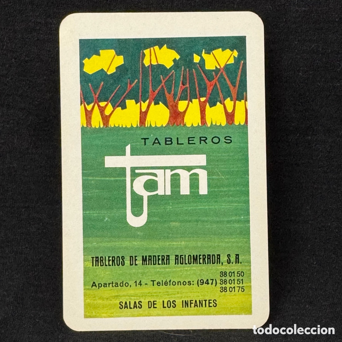 Collectables Calendars: CALENDARIO BOLSILLO FOURNIER 1978 TABLEROS MADERA AGLOMERADA TAM SALAS DE LOS INFANTES