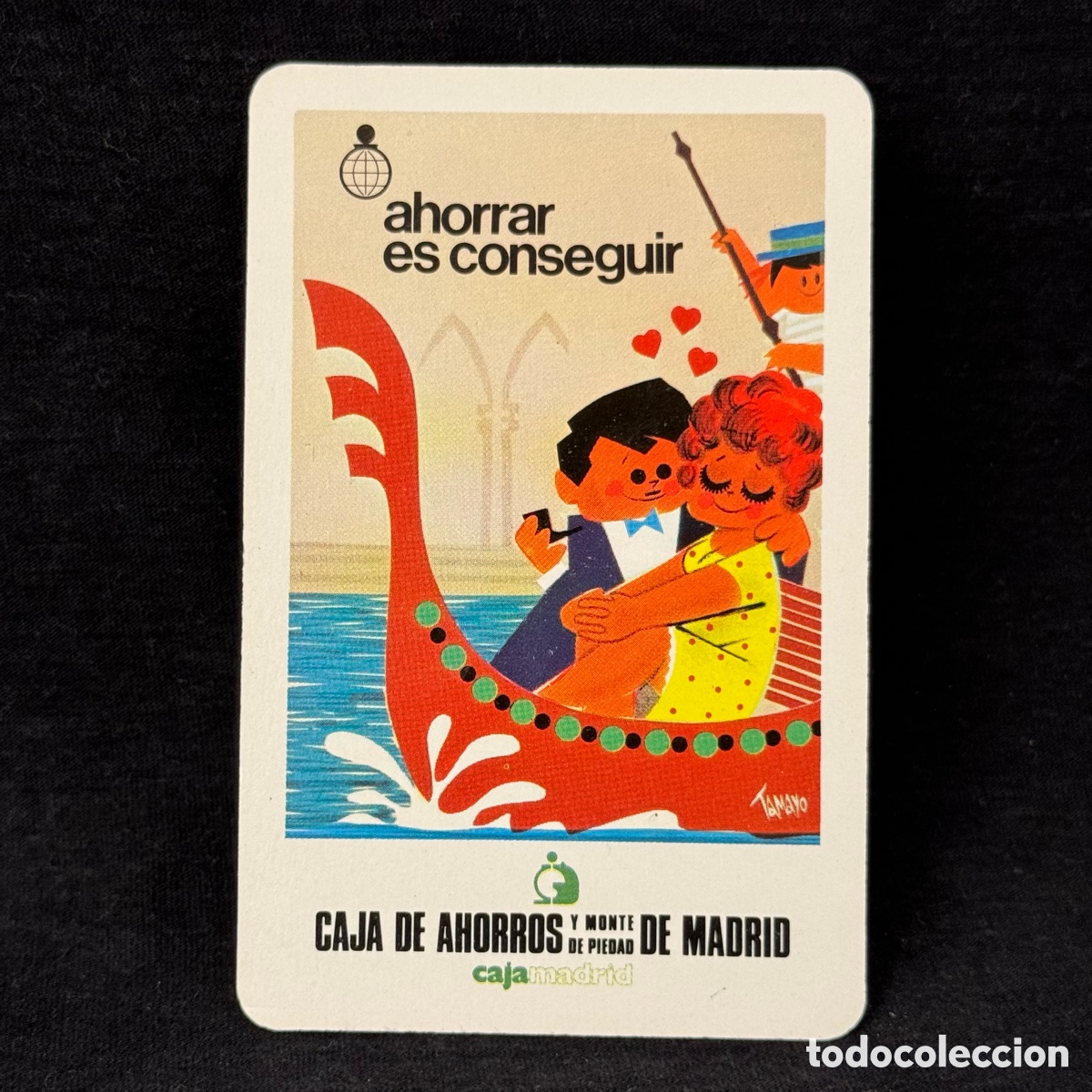 Collectionnisme Calendriers: CALENDARIO BOLSILLO FOURNIER CAJA AHORROS Y MONTE PIEDAD MADRID 1982