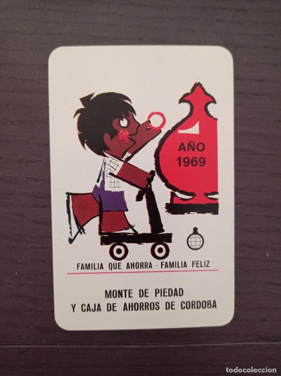 Collectables Calendars: CALENDARIO FOURNIER. MONTE DE PIEDAD Y CAJA DE AHORROS DE C&Oacute;RDOBA. A&Ntilde;O 1969