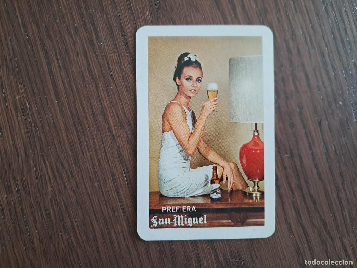 Coleccionismo calendarios: calendario de bolsillo H. Fournier, cerveza San Miguel, a&ntilde;o 1967.