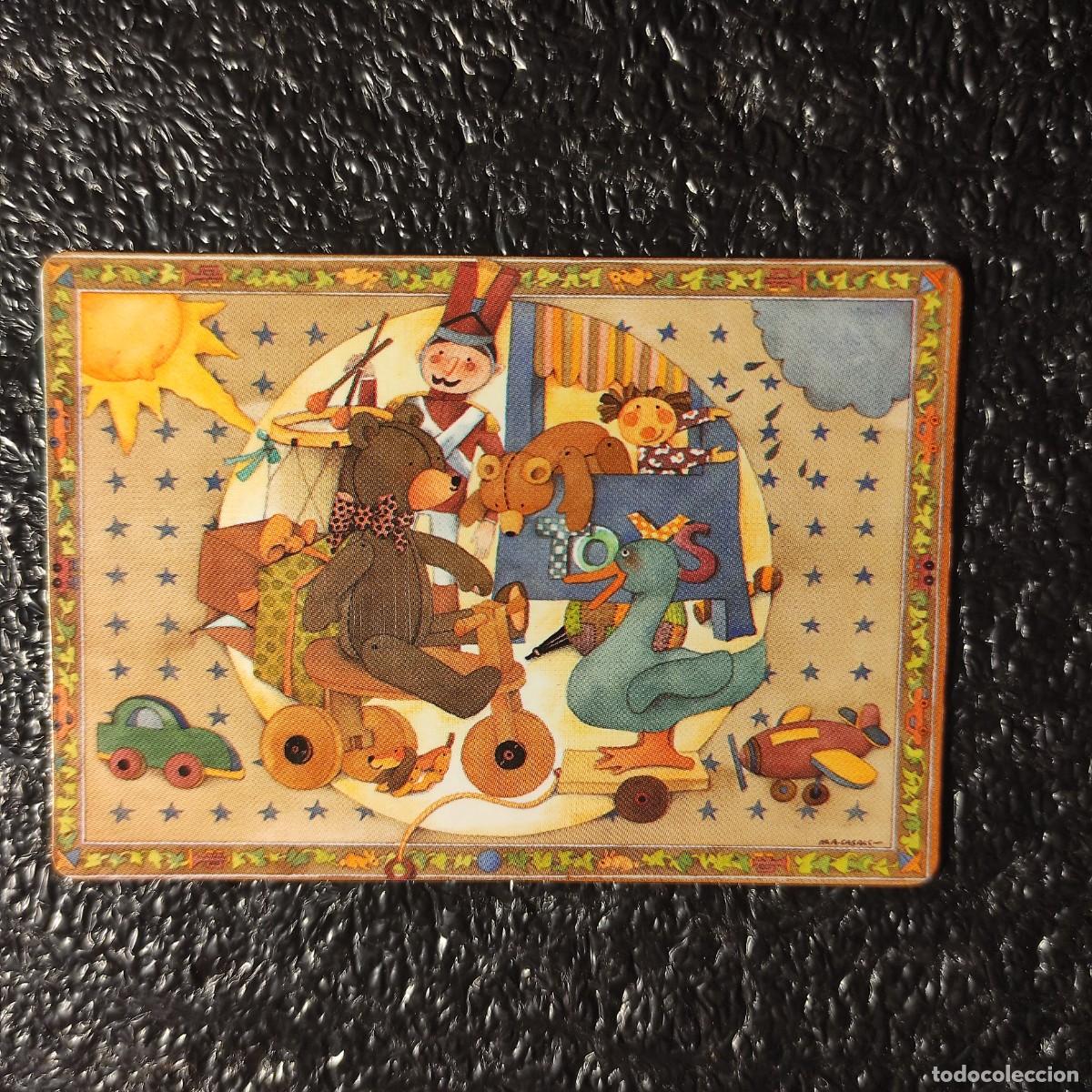 Coleccionismo calendarios: CALENDARIO DE BOLSILLO. OSITO Y JUGUETES * 2001 * Artista . Charles Wysocki ** DIBUJO INFANTIL ** T3
