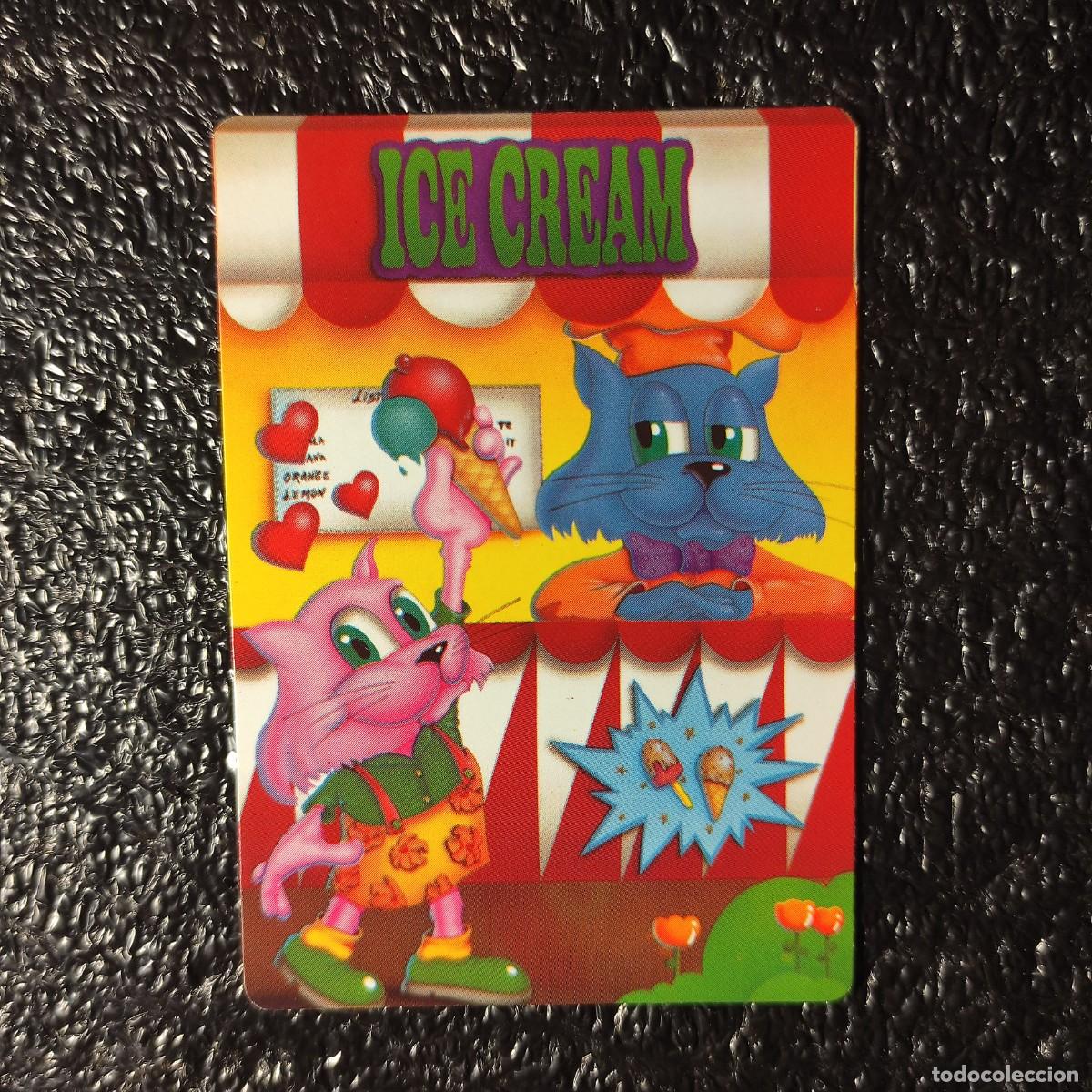 Collectables Calendars: CALENDARIO DE BOLSILLO. DIBUJO INFANTIL * CHICLE ICE CREAM 2001 *Artista . Lisa Frank ** T3