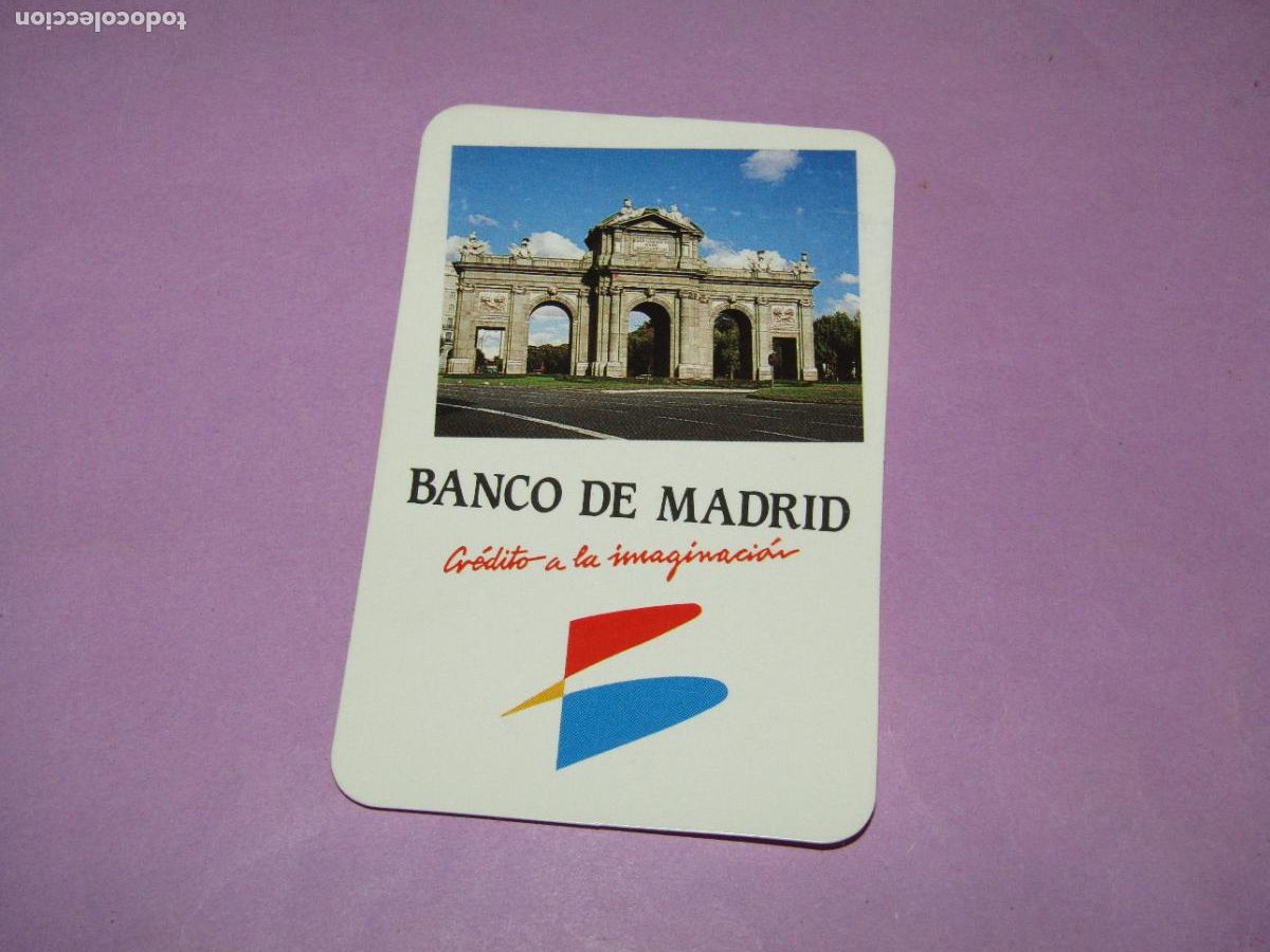 Collectables Calendars: Antiguo Calendario Publicidad de BANESTO del A&ntilde;o 1989