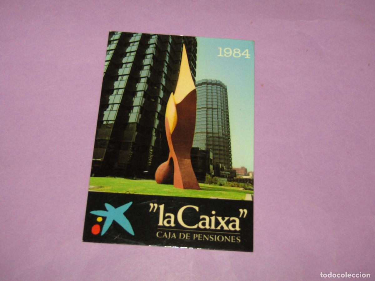 Coleccionismo calendarios: Antiguo Calendario Publicidad de LA CAIXA del A&ntilde;o 1984