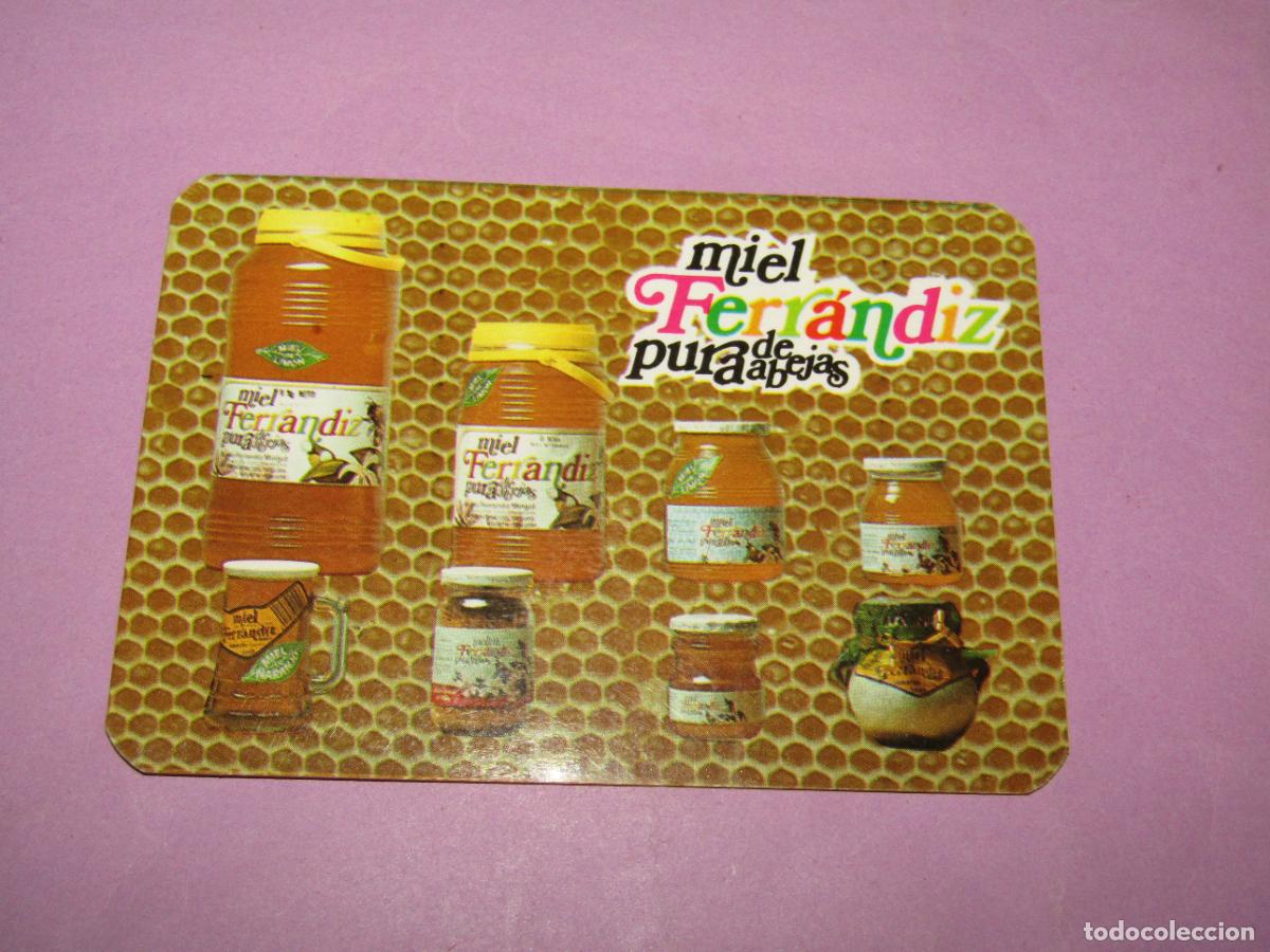 Coleccionismo calendarios: Antiguo Calendario Publicidad de Miel FERR&Aacute;NDIZ del A&ntilde;o 1980