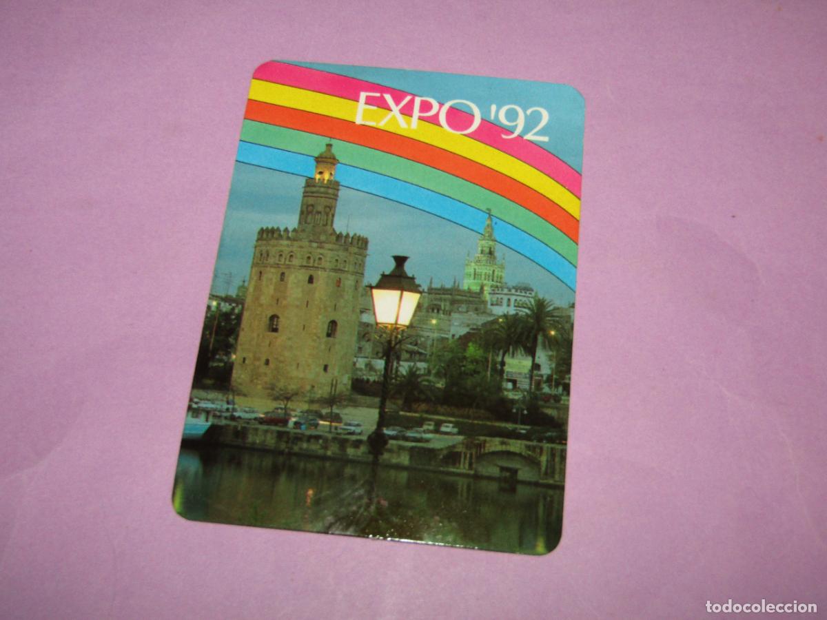 Coleccionismo calendarios: Antiguo Calendario Publicidad de EXPO 92 del A&ntilde;o 1992