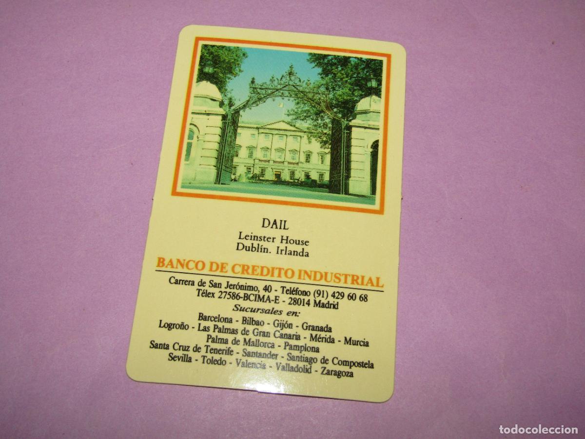 Coleccionismo calendarios: Antiguo Calendario Publicidad del BANCO DE CR&Eacute;DITO INDUSTRIAL del A&ntilde;o 1986