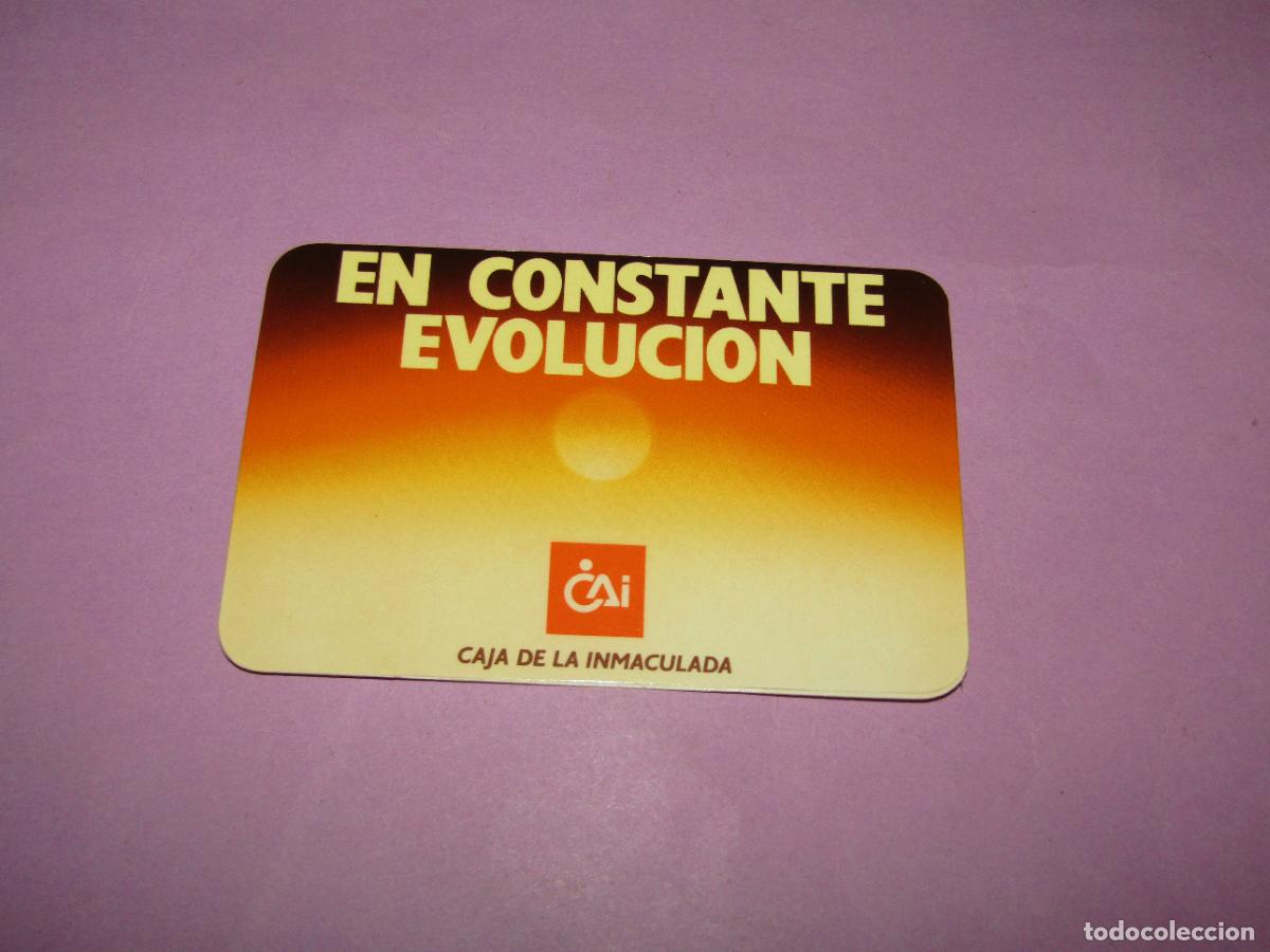 Coleccionismo calendarios: Antiguo Calendario Publicidad de la CAJA DE AHORROS DE LA INMACULADA del A&ntilde;o 1987