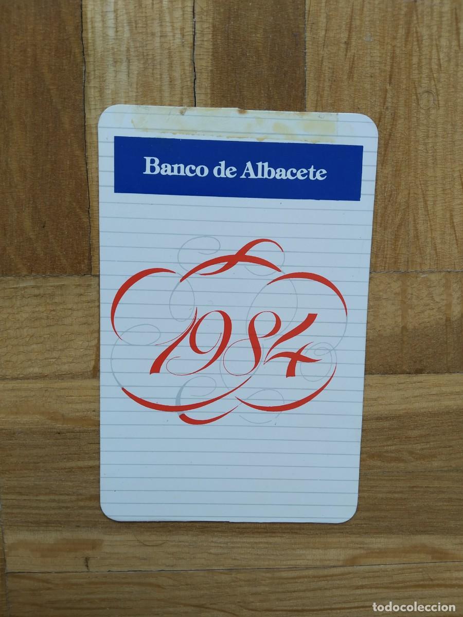 Collectionnisme Calendriers: CALENDARIO DE BANCOS Y CAJAS BANCO DE ALBACETE A&Ntilde;O 1984 VER FOTOS