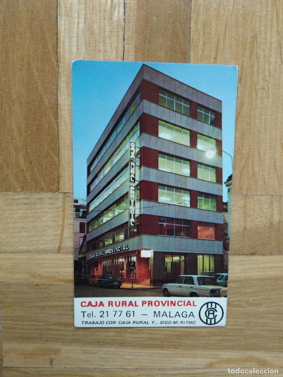 Coleccionismo calendarios: CALENDARIO DE BANCOS Y CAJAS. CAJA RURAL PROVINCIAL MALAGA A&Ntilde;O 1977 VER FOTOS