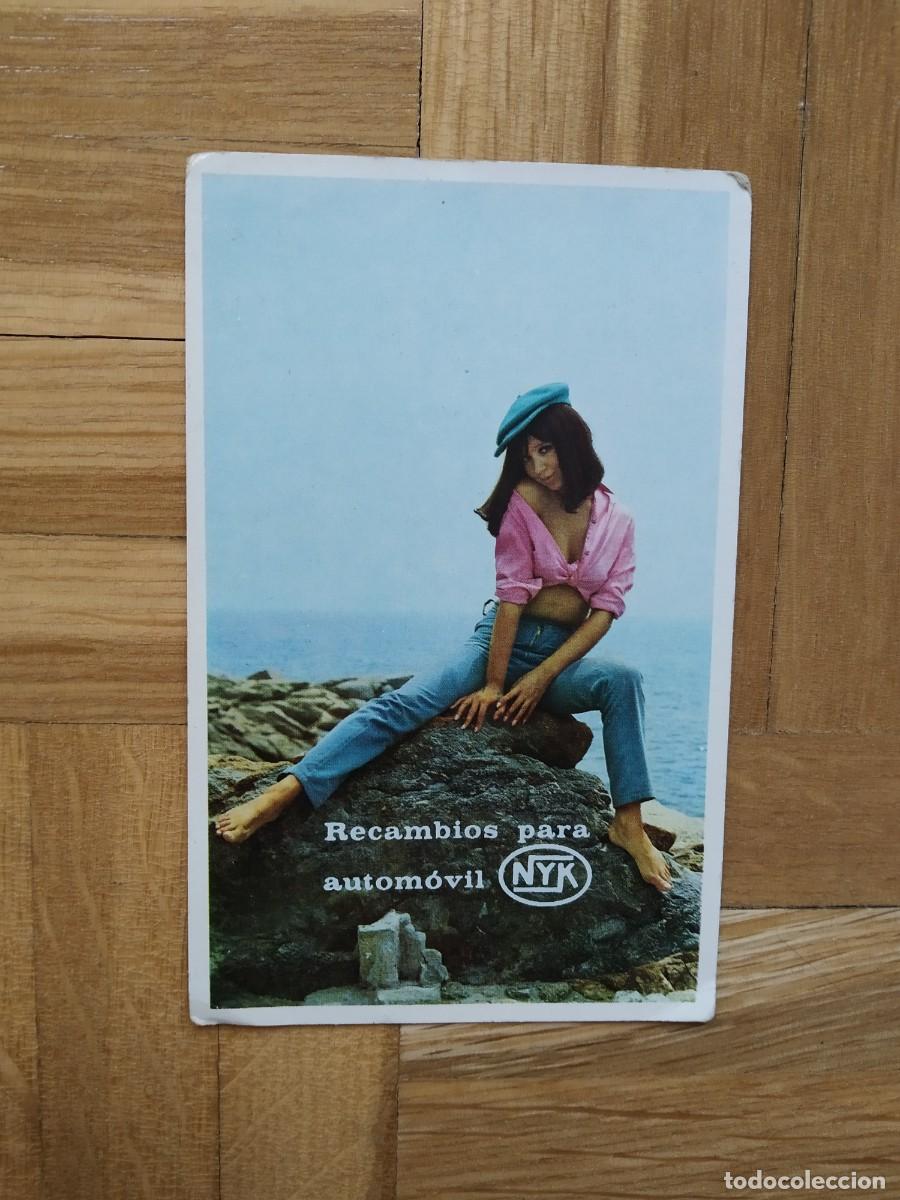 Sammeln von Kalendern: CALENDARIO CHICA PUBLICIDAD RECAMBIOS PARA AUTOMOVIL NYK A&Ntilde;O 1969 VER FOTOS