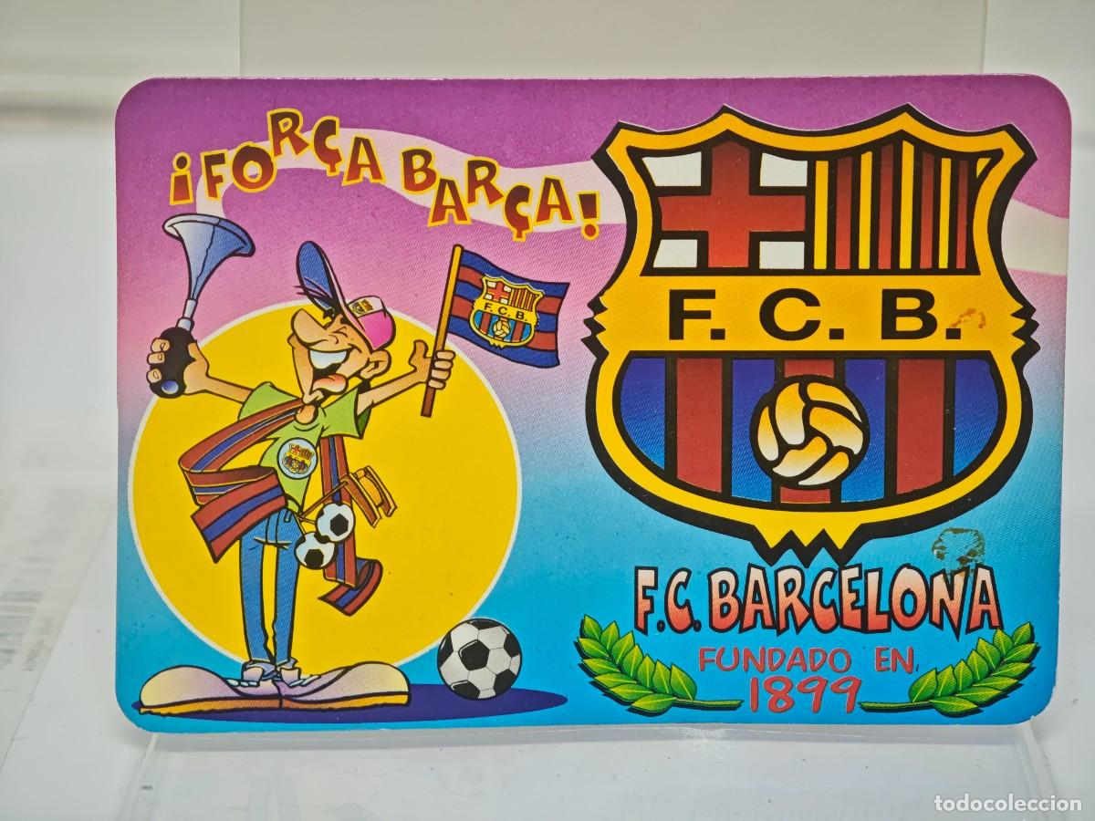 Coleccionismo calendarios: CALENDARIO FUTBOL FC BARCELONA 1999