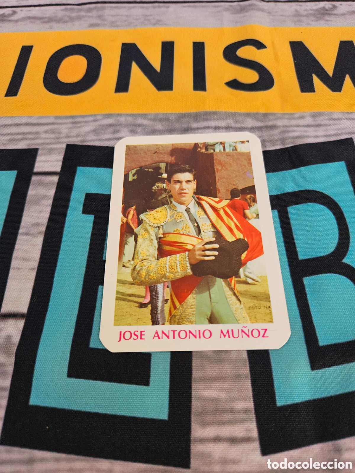 Colecionismo Calend&aacute;rios: CALENDARIO TORERO JOSE ANTONIO MU&Ntilde;OZ. MESON DON PEPE. TORREVIEJA. 1991