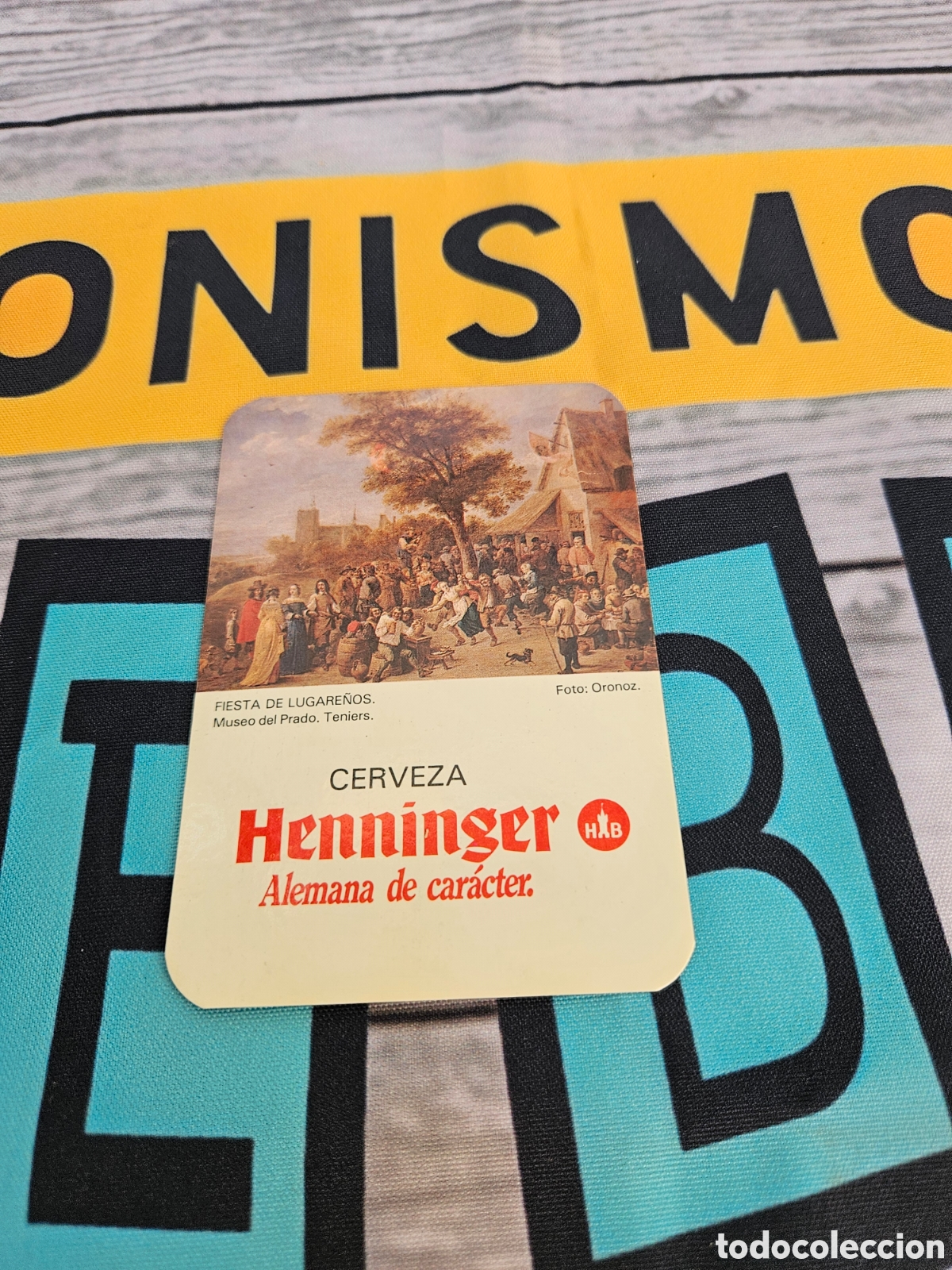 Collectionnisme Calendriers: CALENDARIO PUBLICIDAD CERVEZA HENNINGER. ALEMANA DE CARACTER. 1985