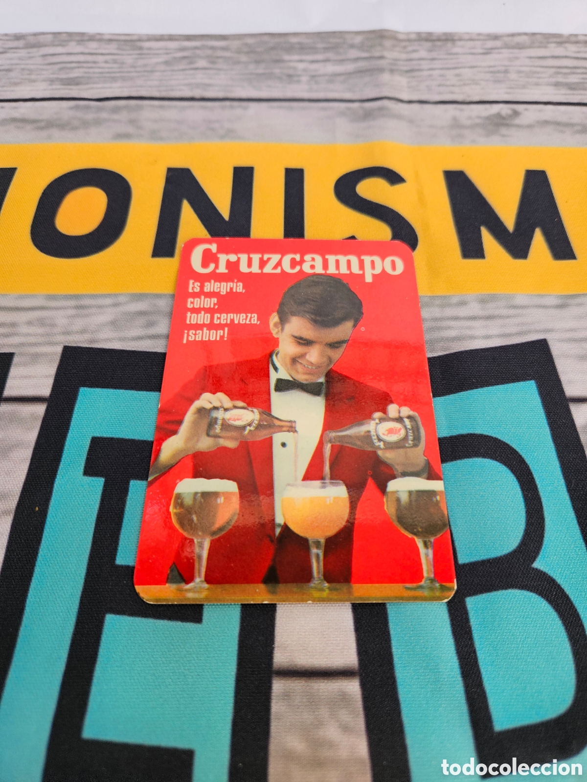 Coleccionismo calendarios: CALENDARIO PUBLICIDAD CERVEZA CRUZCAMPO. ES ALEGRIA, COLOR, TODO CERVEZA, SABOR. 1968