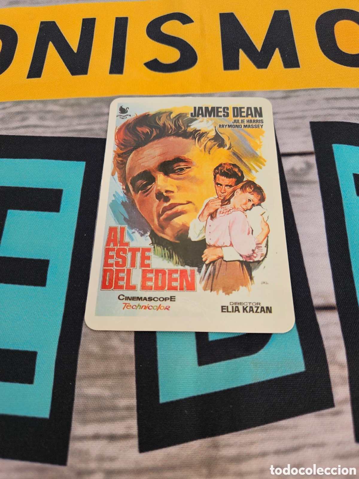 Collectionnisme Calendriers: CALENDARIO PELICULA AL ESTE DEL EDEN. JAMES DEAN. MUEBLES SANCHEZ . ALICANTE. 1988