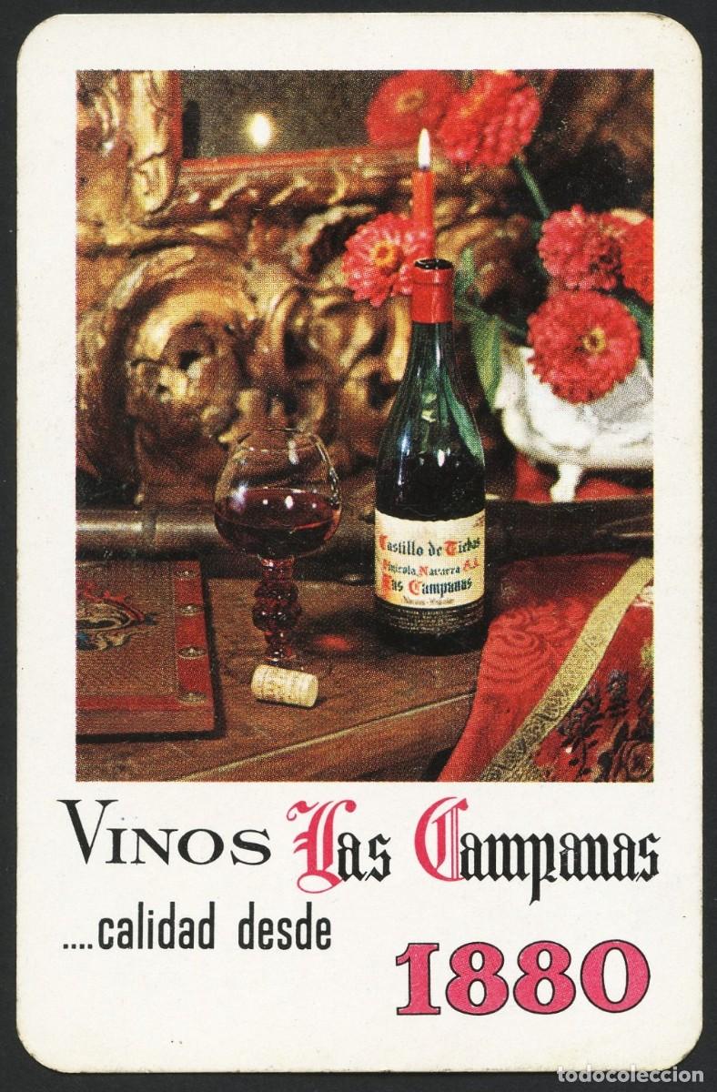 Collectables Calendars: CALENDARIO DE BOLSILLO, VINOS LAS CAMPANAS, 1971, H. FOURNIER
